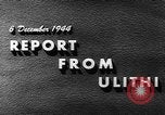 Image of US Fleet at anchor Ulithi Atoll Caroline Islands, 1944, second 3 stock footage video 65675069715