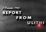 Image of US Fleet at anchor Ulithi Atoll Caroline Islands, 1944, second 4 stock footage video 65675069715