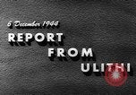 Image of US Fleet at anchor Ulithi Atoll Caroline Islands, 1944, second 5 stock footage video 65675069715