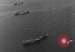 Image of US Fleet at anchor Ulithi Atoll Caroline Islands, 1944, second 37 stock footage video 65675069715