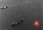 Image of US Fleet at anchor Ulithi Atoll Caroline Islands, 1944, second 39 stock footage video 65675069715