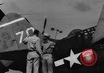 Image of US Navy TBF avenger catapulted from aircraft carrier Ulithi Atoll Caroline Islands, 1944, second 4 stock footage video 65675069716