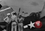 Image of US Navy TBF avenger catapulted from aircraft carrier Ulithi Atoll Caroline Islands, 1944, second 9 stock footage video 65675069716