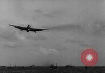 Image of US Navy TBF avenger catapulted from aircraft carrier Ulithi Atoll Caroline Islands, 1944, second 17 stock footage video 65675069716