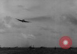 Image of US Navy TBF avenger catapulted from aircraft carrier Ulithi Atoll Caroline Islands, 1944, second 21 stock footage video 65675069716