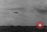 Image of US Navy TBF avenger catapulted from aircraft carrier Ulithi Atoll Caroline Islands, 1944, second 25 stock footage video 65675069716