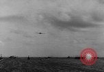 Image of US Navy TBF avenger catapulted from aircraft carrier Ulithi Atoll Caroline Islands, 1944, second 32 stock footage video 65675069716