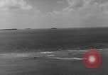 Image of US Navy TBF avenger catapulted from aircraft carrier Ulithi Atoll Caroline Islands, 1944, second 36 stock footage video 65675069716