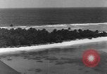 Image of US Navy TBF avenger catapulted from aircraft carrier Ulithi Atoll Caroline Islands, 1944, second 45 stock footage video 65675069716