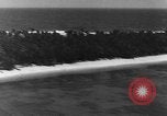 Image of US Navy TBF avenger catapulted from aircraft carrier Ulithi Atoll Caroline Islands, 1944, second 48 stock footage video 65675069716