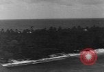 Image of US Navy TBF avenger catapulted from aircraft carrier Ulithi Atoll Caroline Islands, 1944, second 51 stock footage video 65675069716