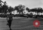 Image of Airstrip being used while under construction  Ulithi Atoll Caroline Islands, 1944, second 60 stock footage video 65675069718