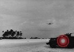 Image of newly constructed airstrip Ulithi Atoll Caroline Islands, 1944, second 58 stock footage video 65675069719
