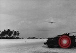 Image of newly constructed airstrip Ulithi Atoll Caroline Islands, 1944, second 59 stock footage video 65675069719