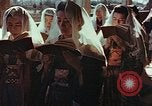 Image of worshipers at a chapel Nagasaki Japan, 1946, second 7 stock footage video 65675069727
