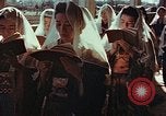 Image of worshipers at a chapel Nagasaki Japan, 1946, second 8 stock footage video 65675069727