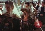 Image of worshipers at a chapel Nagasaki Japan, 1946, second 11 stock footage video 65675069727