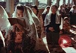 Image of worshipers at a chapel Nagasaki Japan, 1946, second 16 stock footage video 65675069727