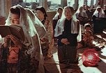 Image of worshipers at a chapel Nagasaki Japan, 1946, second 20 stock footage video 65675069727
