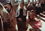 Image of worshipers at a chapel Nagasaki Japan, 1946, second 28 stock footage video 65675069727