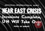 Image of Suez Crisis Egypt, 1956, second 15 stock footage video 65675069730