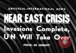 Image of Suez Crisis Egypt, 1956, second 18 stock footage video 65675069730