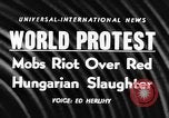 Image of European anti-communist riots Europe, 1956, second 5 stock footage video 65675069731