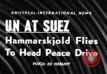 Image of Suez Crisis Egypt, 1956, second 18 stock footage video 65675069737