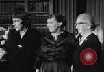 Image of Mamie Eisenhower Washington DC USA, 1956, second 6 stock footage video 65675069741