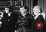 Image of Mamie Eisenhower Washington DC USA, 1956, second 7 stock footage video 65675069741