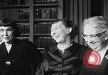 Image of Mamie Eisenhower Washington DC USA, 1956, second 15 stock footage video 65675069741