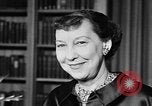 Image of Mamie Eisenhower Washington DC USA, 1956, second 30 stock footage video 65675069741