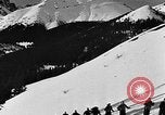 Image of avalanche on Canadian rockies Canada, 1956, second 41 stock footage video 65675069742