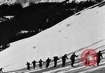 Image of avalanche on Canadian rockies Canada, 1956, second 42 stock footage video 65675069742