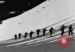 Image of avalanche on Canadian rockies Canada, 1956, second 44 stock footage video 65675069742