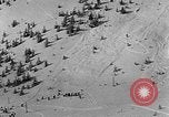 Image of avalanche on Canadian rockies Canada, 1956, second 51 stock footage video 65675069742