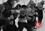 Image of avalanche on Canadian rockies Canada, 1956, second 52 stock footage video 65675069742