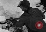 Image of avalanche on Canadian rockies Canada, 1956, second 57 stock footage video 65675069742