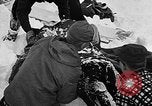 Image of avalanche on Canadian rockies Canada, 1956, second 62 stock footage video 65675069742