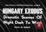 Image of Hungarian refugees Austria, 1956, second 16 stock footage video 65675069745