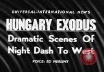 Image of Hungarian refugees Austria, 1956, second 18 stock footage video 65675069745