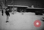 Immagine di Inverno blizzard Pennsylvania United States USA, 1956, secondo 12 filmato di repertorio 65675069746