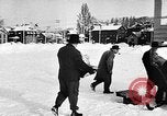 Immagine di Inverno blizzard Pennsylvania United States USA, 1956, secondo 20 filmato di repertorio 65675069746