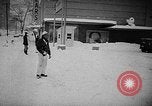Immagine di Inverno blizzard Pennsylvania United States USA, 1956, secondo 24 filmato di repertorio 65675069746