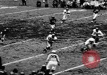 Standbild American Football Match New York United States USA, 1957, aus Sekunde 9 historischem Filmmaterial Videoclip 65675069761