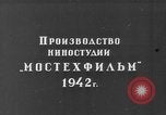 Image of Various Soviet military operations Soviet Union, 1942, second 52 stock footage video 65675069777