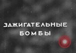 Image of Information about incendiary bombs Soviet Union, 1942, second 3 stock footage video 65675069780