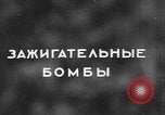 Image of Information about incendiary bombs Soviet Union, 1942, second 4 stock footage video 65675069780