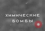 Image of Soviet Civil Defense information about aerial chemical bombs Soviet Union, 1942, second 1 stock footage video 65675069781