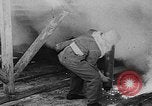 Image of Soviet civilian guidance about defense against incendiary bombs Soviet Union, 1942, second 57 stock footage video 65675069784